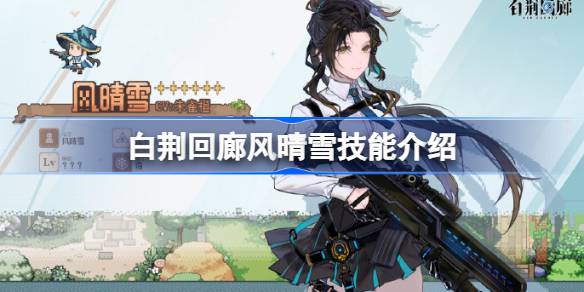 白荆回廊风晴雪技能介绍-白荆回廊风晴雪技能是什么