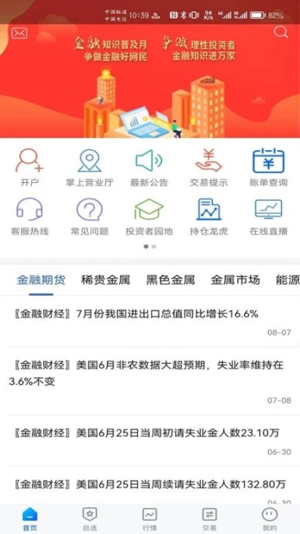 中金财富期货app v5.6.10.0图