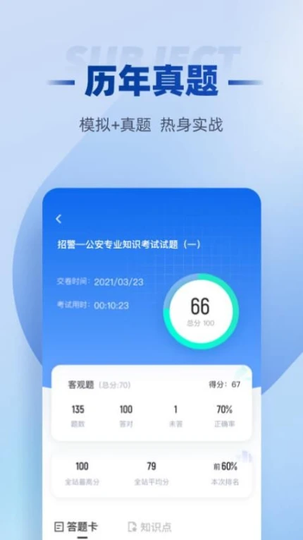 招警考试聚题库手机版 v1.8.2图