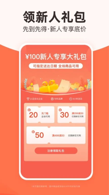 花礼网鲜花官网版图
