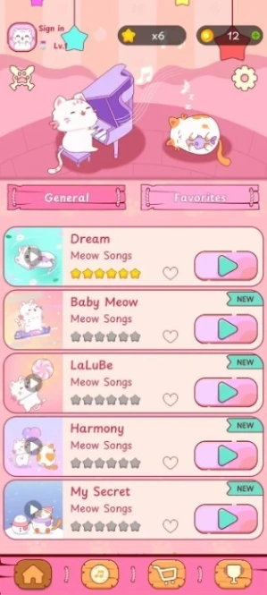 猫瓷砖：钢琴喵喵 v16.7图