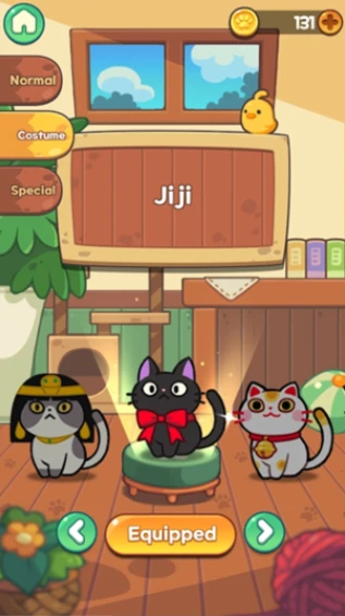 猫与朋友图
