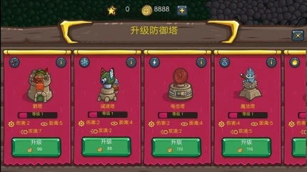 猥琐守塔游戏图
