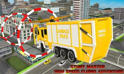 City Garbage Truck Flying Robot Trash Truck Robot官方版图