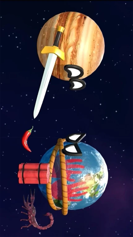 爆炸毁灭星球模拟游戏图