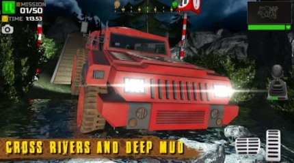 4x4越野夜间驾驶中文版（4x4 Offroad: Dark Night Racing） v1.0图