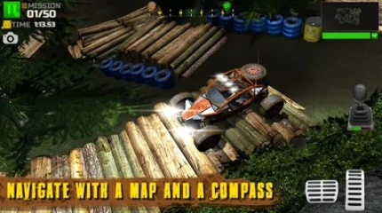4x4越野夜间驾驶中文版（4x4 Offroad: Dark Night Racing） v1.0图