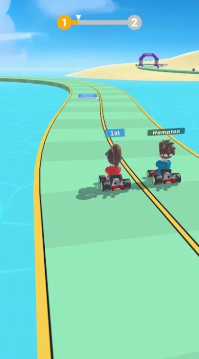 卡丁车竞速赛中文版（Kart Racer 3D） v1.0.0图