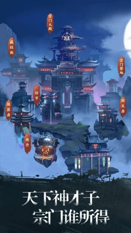 修真江湖图