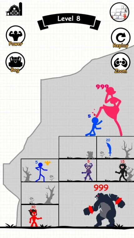 火柴人无尽战斗游戏官方版 v1.0.6图