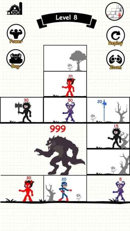 火柴人无尽战斗游戏官方版 v1.0.6图
