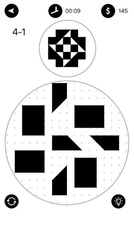 层叠拼图图