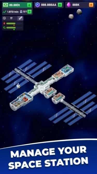 空闲空间站游戏图