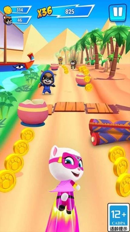 汤姆猫英雄跑酷 v4.0.0.496图