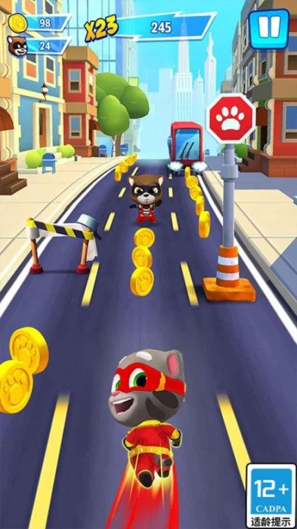 汤姆猫英雄跑酷 v4.0.0.496图