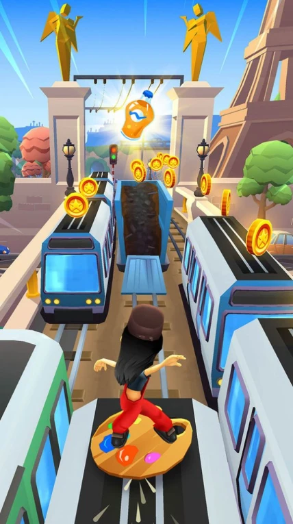 地铁跑酷魔改版图