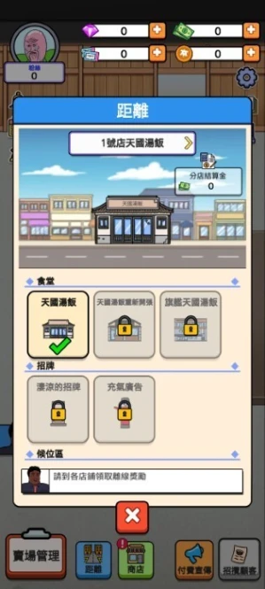 巷弄食堂大亨图