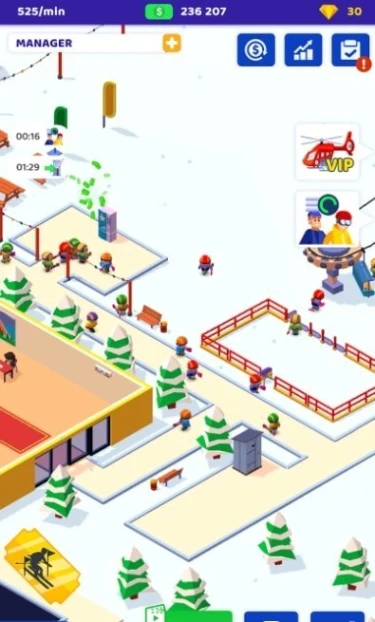 滑雪场大亨安卓版 v1.1.4图