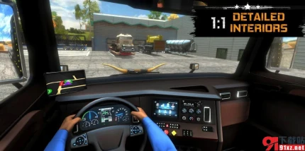 美国卡车模拟器破解版（Truck USA） v9.1图