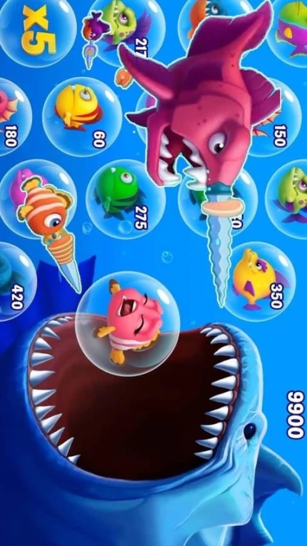 大鱼吃小鱼3D图