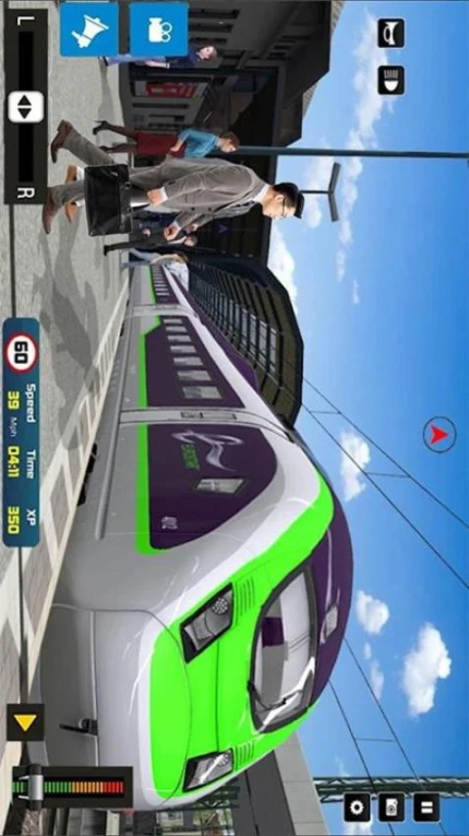 真实城市火车驾驶图