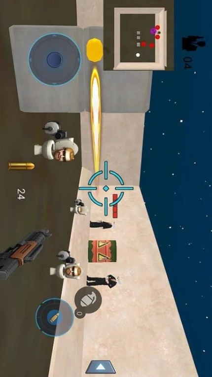 摇摆射击图