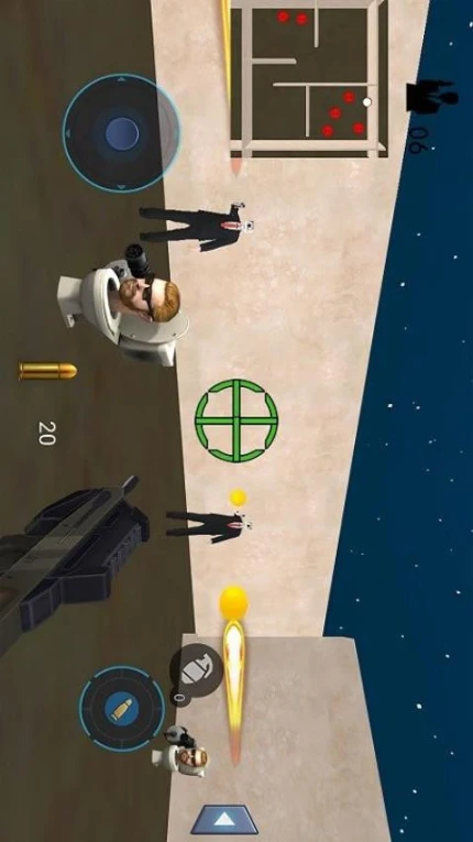 摇摆射击图