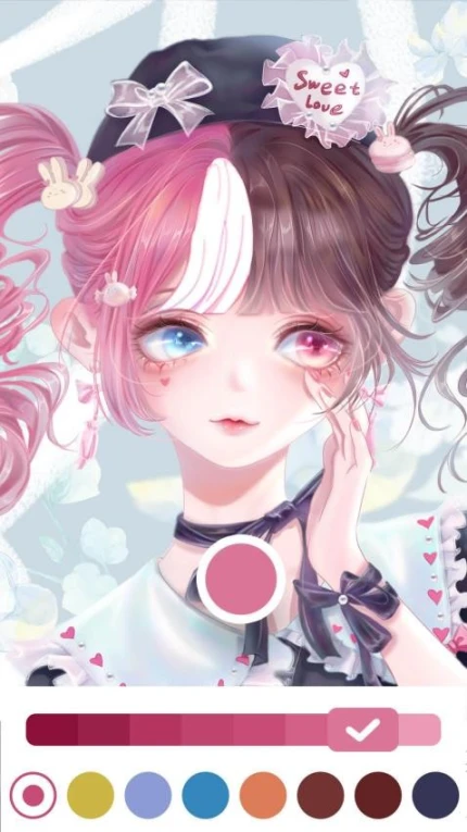 花花填色图