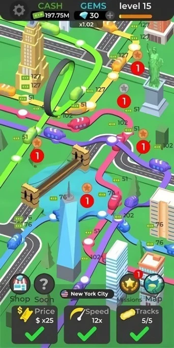 地铁空闲大亨 v2.3图