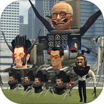马桶人作战