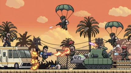 合金射手兄弟小队官方版（Metal Shooter Slug）图
