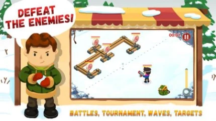 山谷雪战安卓版 v1.14图