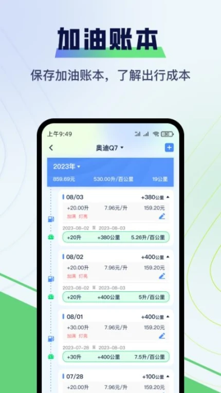 哈利油耗app图