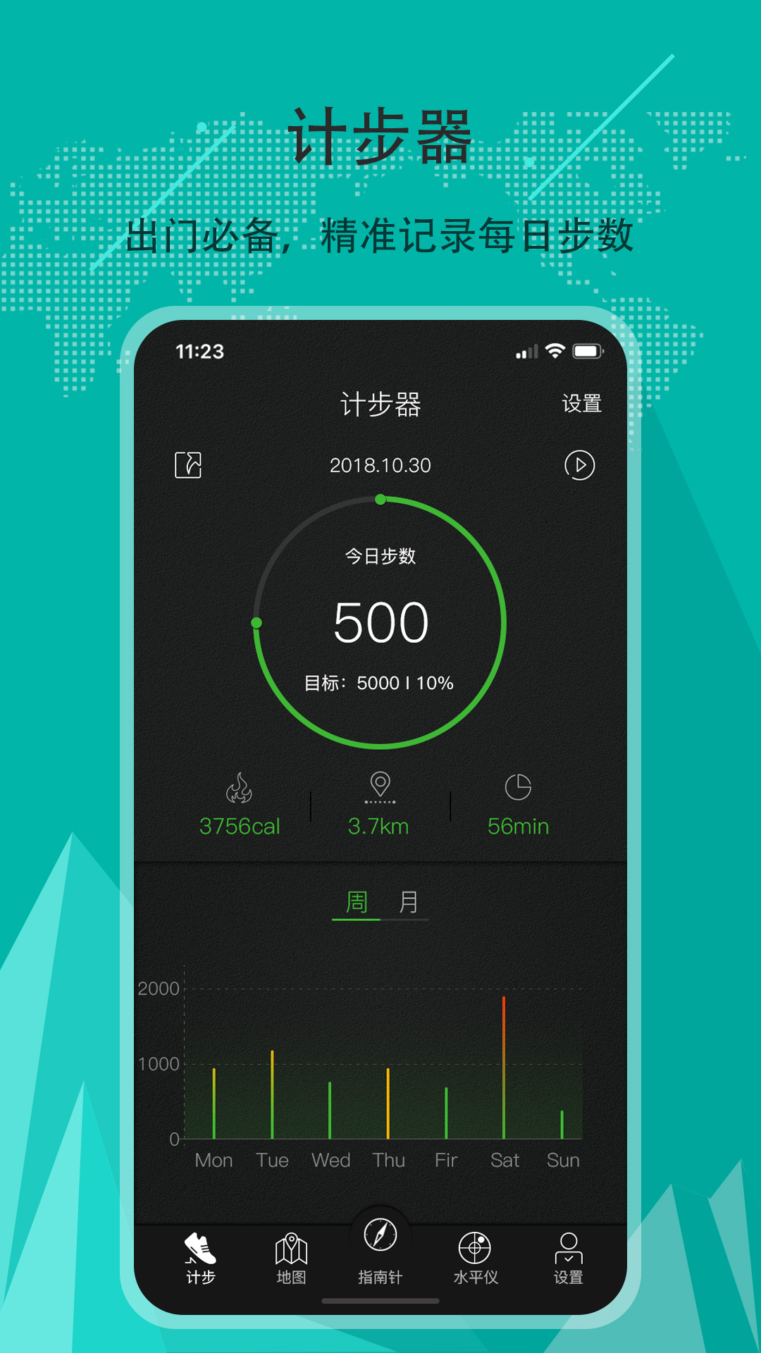 精准指南针app v6.2.6图