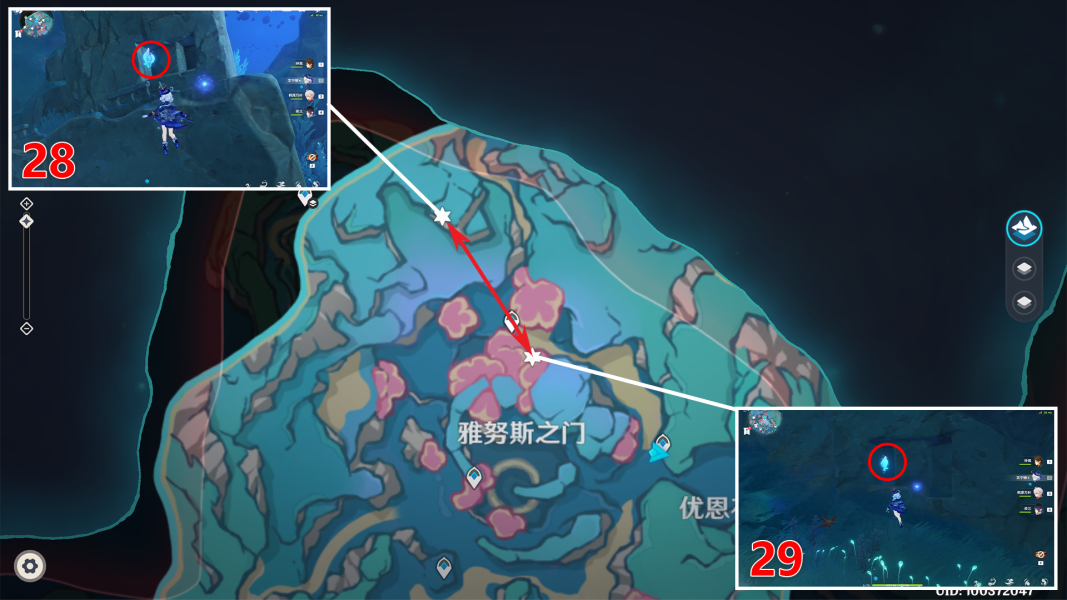 《原神》4.6旧日之海水神瞳位置汇总